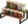 KRAYOG 2-Tier Wooden Display Riser Stand – Brown Kitchen Counter Shelf & Spice Rack Organizer for Perfume, Makeup, and Condiments - Image 6