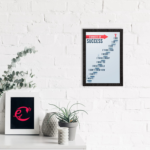 KRAYOG Chances of Success” Motivational Quote Wall Art – Digital Printed Inspirational Poster for Office, Gym & Home Décor – Ideal Gift for Entrepreneurs and Students