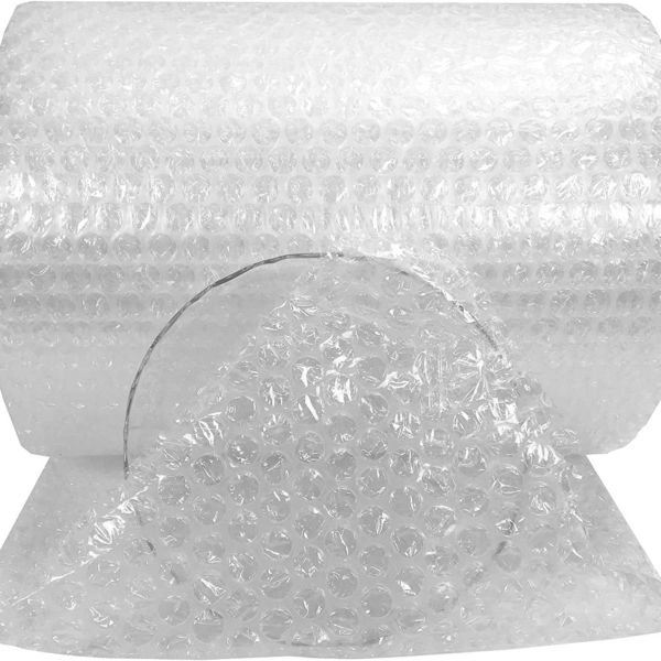 KRAYOG  40 GSM Heavy Air Bubble Wrap Packing Roll – 1 Meter Wide (5 Meter, Transparent), Durable Cushioning for Safe & Multipurpose Packaging**