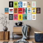 KRAYOG Inspirational Abstract Wall Art – Motivational Poster Set of 20 (A4 Size Prints)